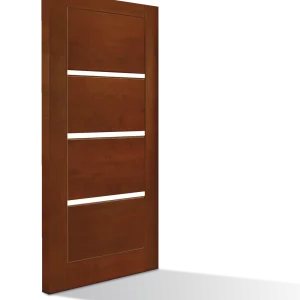 Puertas Madera Nativa 80x200, Modelo Venice
