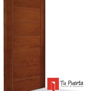 Puertas Madera Nativa 80x200, Modelo Toscana