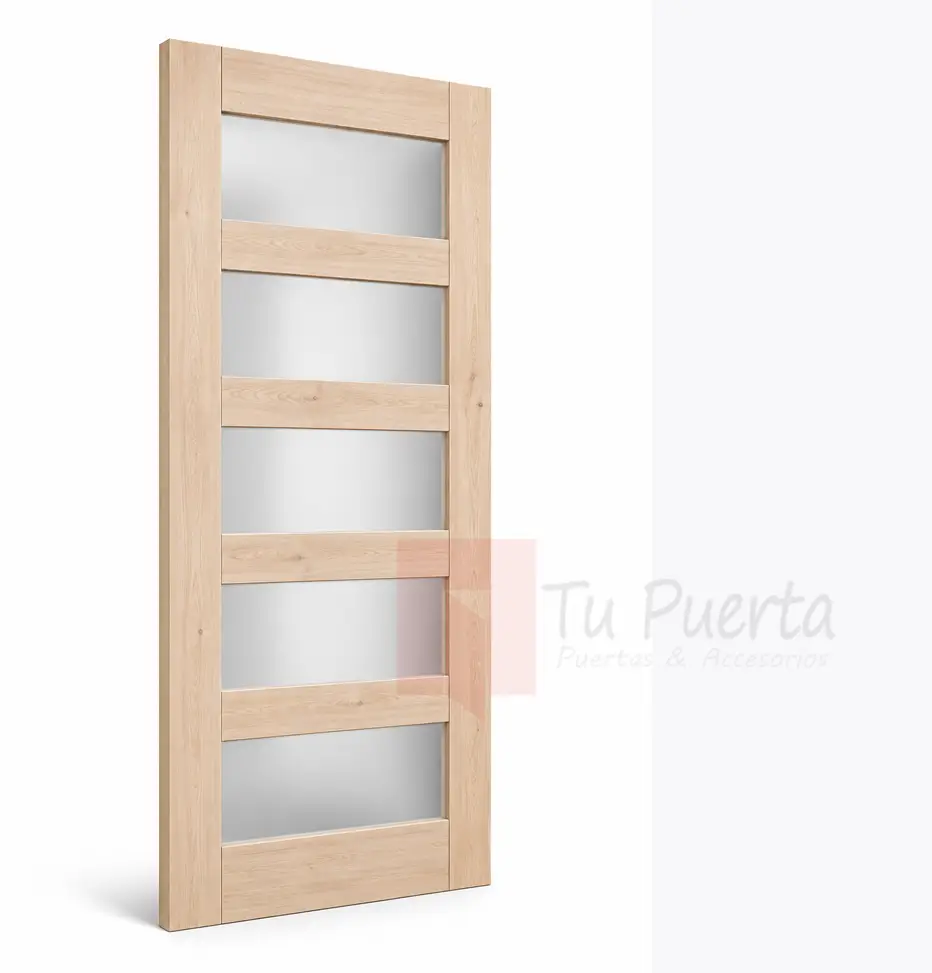 PUERTA INTERIOR, HDF, ENCHAPADA EN MAÑIO, MODELO ALCALÁ - 90x220
