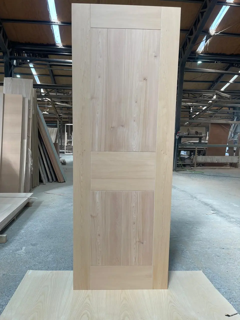PUERTA INTERIOR, HDF, ENCHAPADA EN MAÑIO, MODELO TORINO - 80X210 - Imagen 4