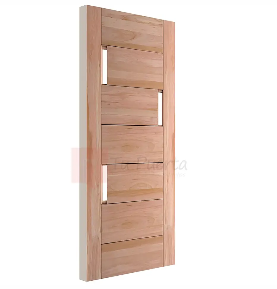 Puertas Pino Económica Madera Pino 80x200, Modelo Mantova